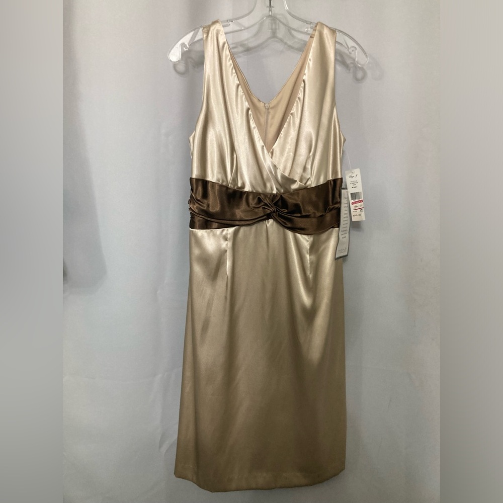 ELIZA J  2Tone Satin Dress NWT
